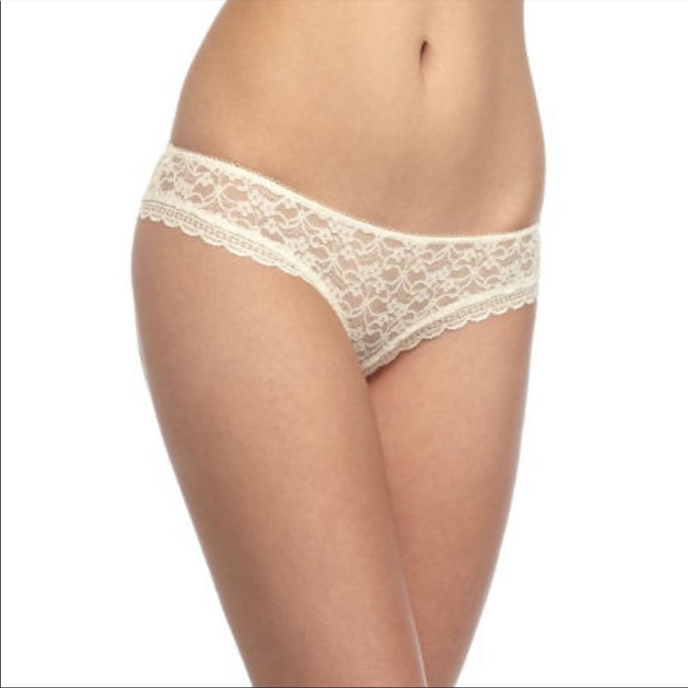 New Free People Panties Sz L 3pcs Large Pink, Ivory,Tan - Picture 7 of 10